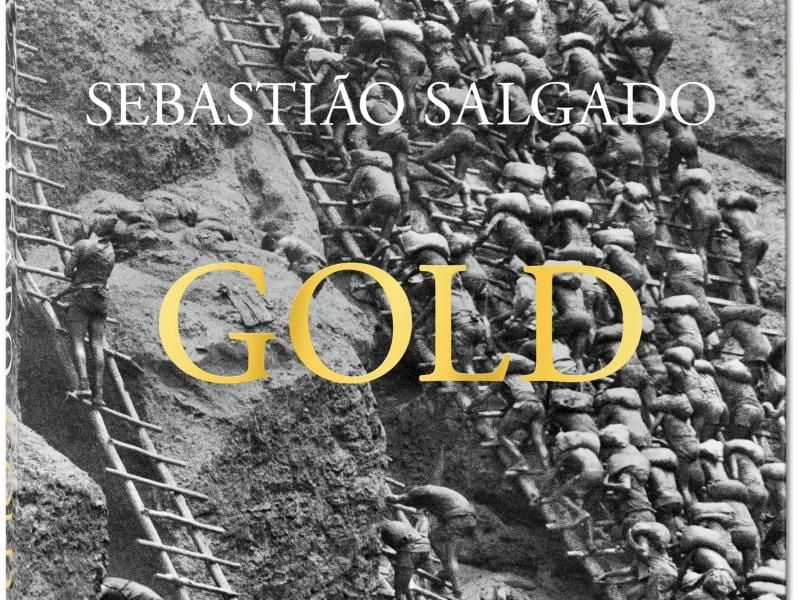 Cover des Buches "Gold" von Sebastião Salgado. Der Bildband erscheint im Taschen Verlag. Foto: Taschen Verlag