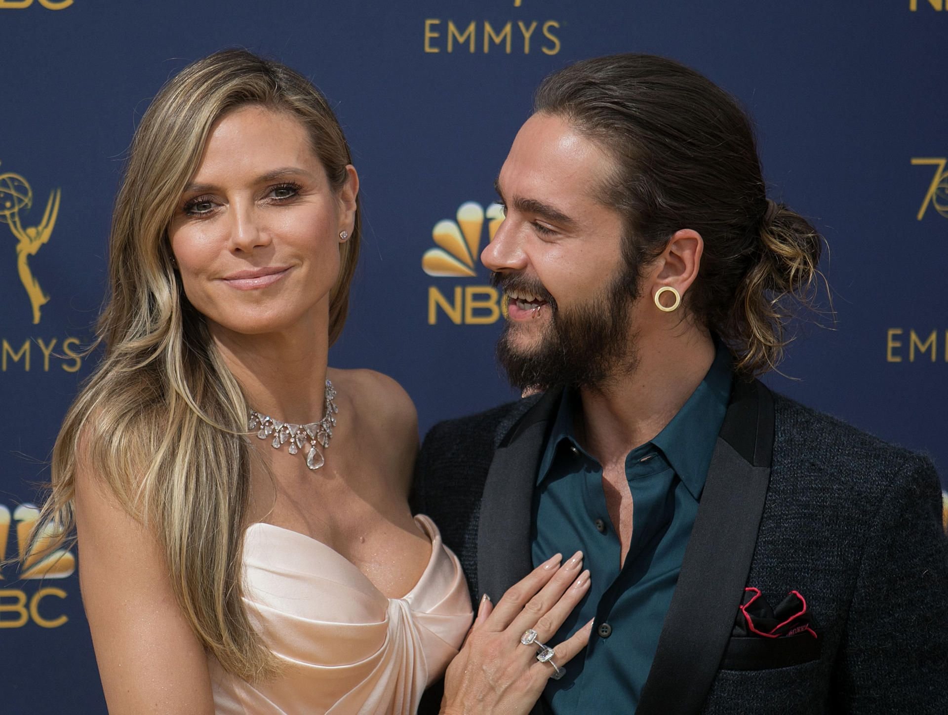 Heidi Klum und Freund Tom Kaulitz in Los Angeles.