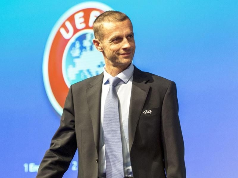 Aleksander Ceferin ist von seinem slowenischen Heimatverband zur Wiederwahl an der Spitze der Europäischen Fußball-Union nominiert worden. Foto: Leo Duperrex/KEYSTONE