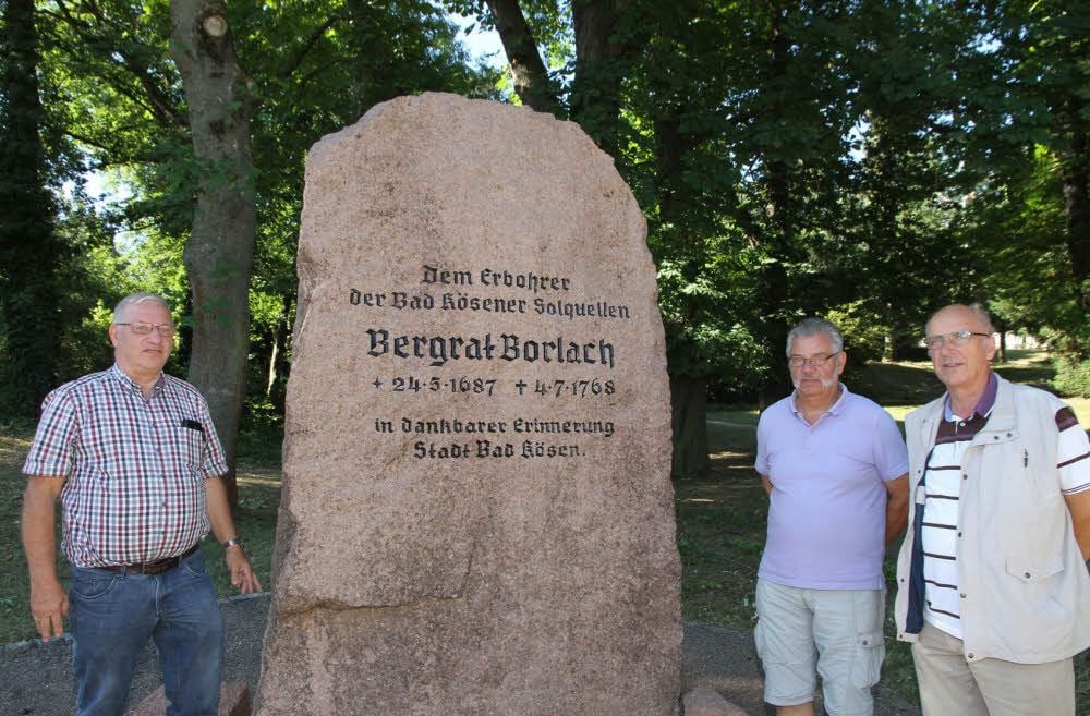 Stadtgeschichte Bad Kösen: Stadtgeschichte Bad Kösen: Ehrung für ...