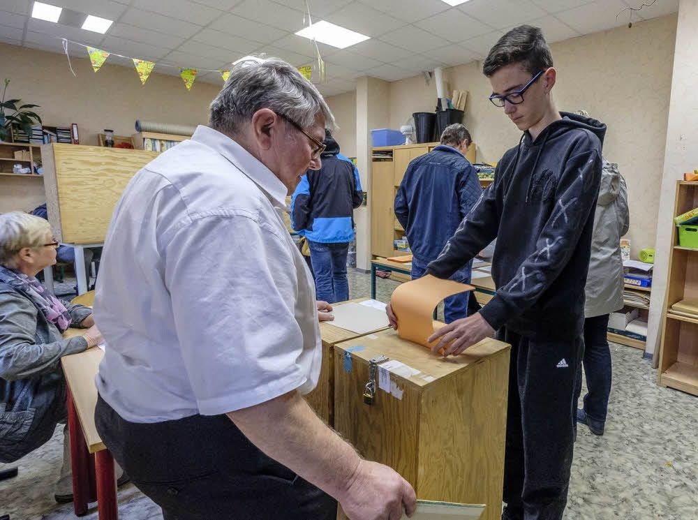 Jost Schwarzer ging gestern das erste Mal wählen. Der 16-Jährige konnte aktiv an der Bürgermeisterwahl in Oranienbaum-Wörlitz teilnehmen. Die Bundestagswahl blieb ihm noch verwehrt.