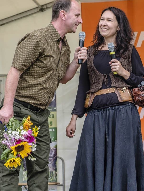 Glückwunsch von Axel Mitzka ans 2016er Köhlerliesel, das auch 2107 Liesel bleibt.