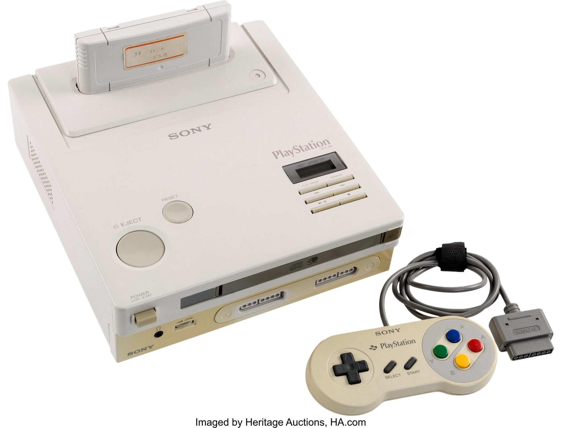 Nintendo und Sony haben in den 1990er Jahren gemeinsam eine Spielekonsole entwickelt.