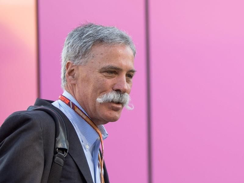 Umschiffte Fragen zur Zukunft der Formel 1 in Deutschland: Chase Carey, Vorsitzender der Formula One Group. Foto: Sebastian Gollnow