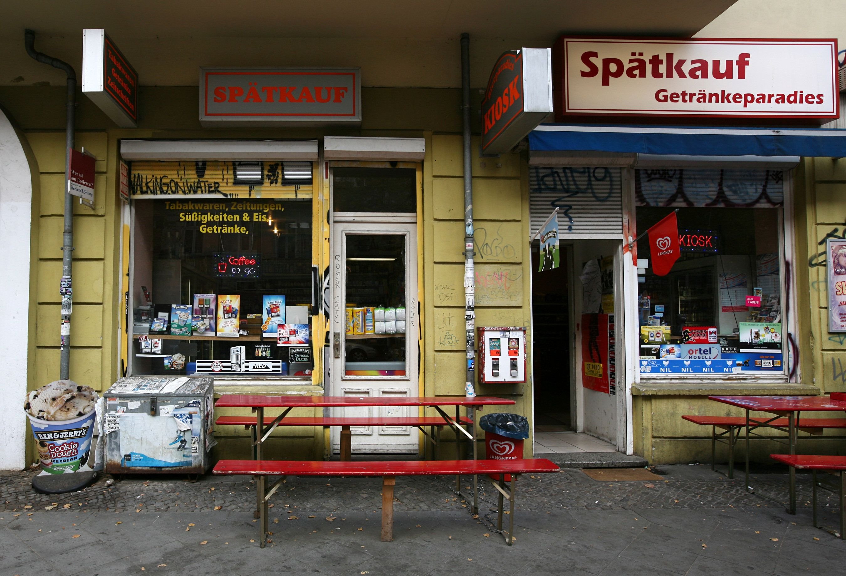 Spätis werden von den Behörden oft geduldet.