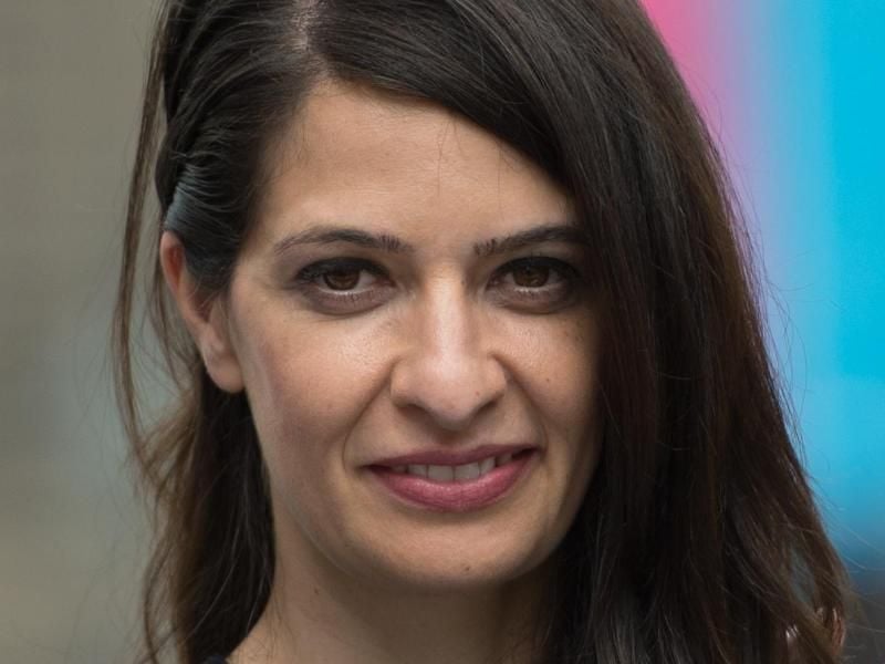 „Tagesschau”-Sprecherin Linda Zervakis. Foto: Arno Burgi/Archiv