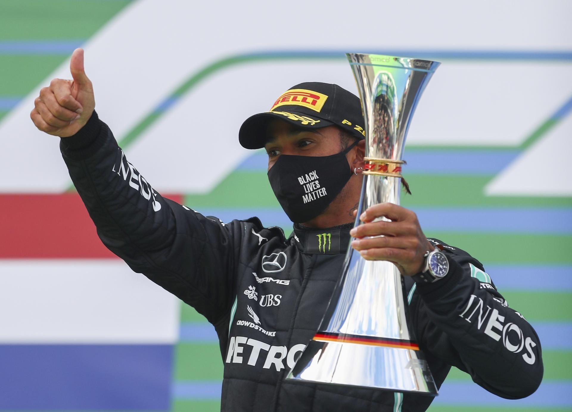 Beim Rennen auf dem Nürburgring konnte Lewis Hamilton seinen 91. Grand-Prix-Erfolg feiern.