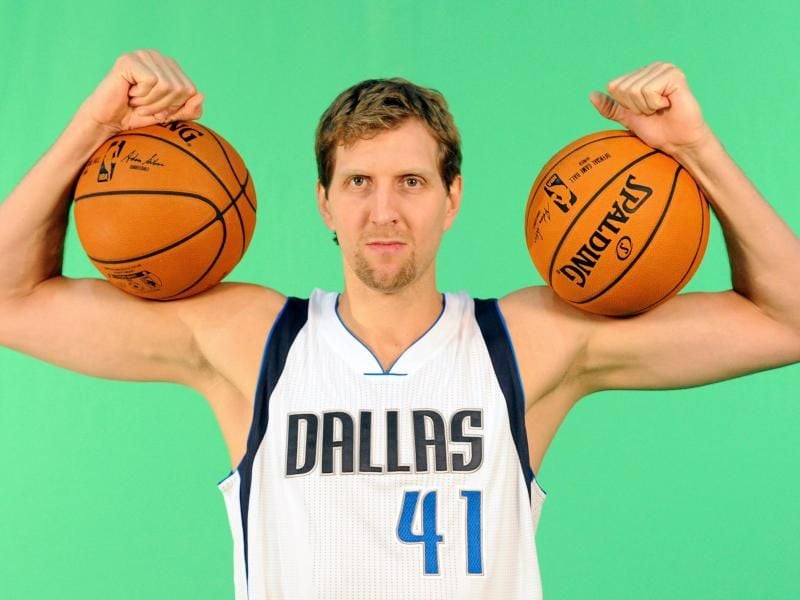 Hat immer noch Lust auf die NBA: Basketball-Superstar Dirk Nowitzki. Foto: Albert Pena
