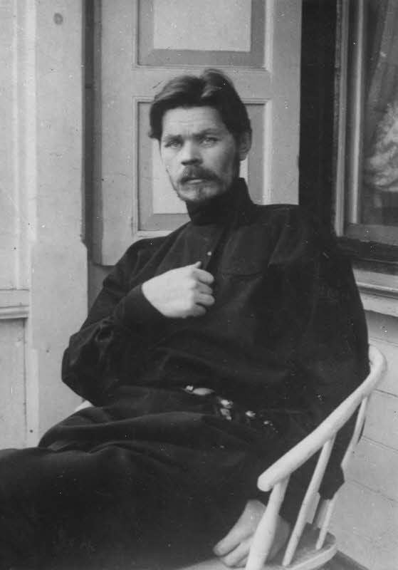 Alexej Peschkow, der sich „Gorki“- der Bittere - nannte, 1907