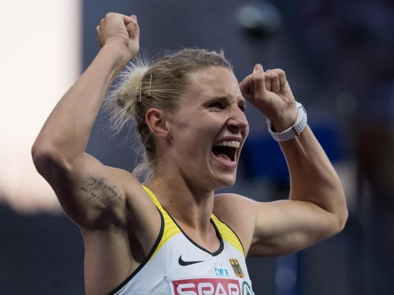 Carolin Schäfer peilt nach EM-Bronze nun Olympia-Gold an. Foto: Sven Hoppe