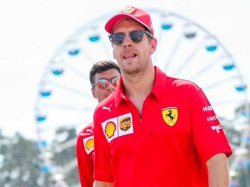 Dehmütig in Hockenheim: Ferrari-Pilot Sebastian Vettel. Foto: Jan Woitas