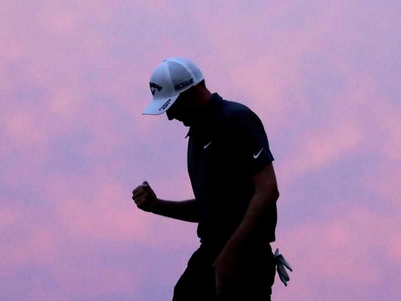 Aaron Wise gewann in Dallas erstmals auf der PGA Tour. Foto: Eric Gay/AP