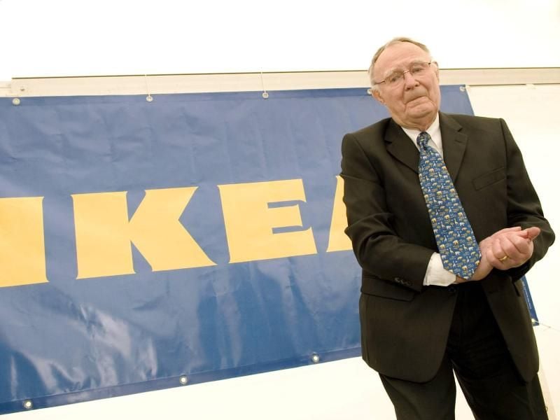 Mit Streichhölzern mache er als Siebenjähriger seine ersten gewinnbringenden Geschäfte: Ikea-Gründer Ingvar Kamprad. Foto: Timo Hartikainen
