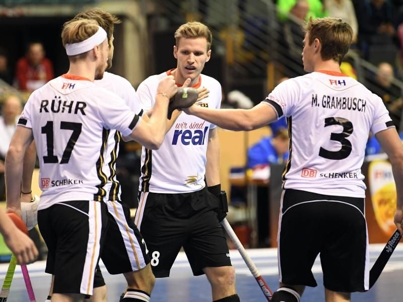 Die deutschen Hockey-Herren kamen im ersten Test gegen England lediglich zu einem Unentschieden. Foto: Britta Pedersen
