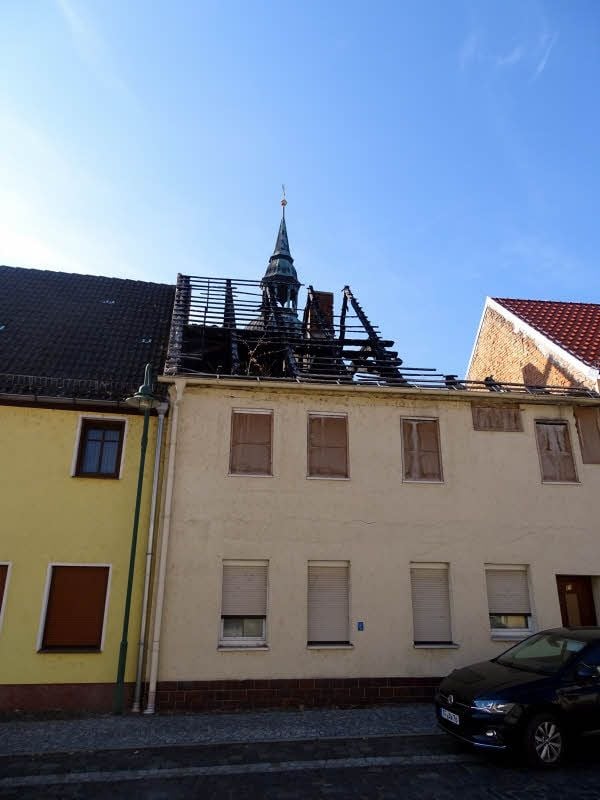Brandruine am Markt. Was ist daran Denkmalschutz?