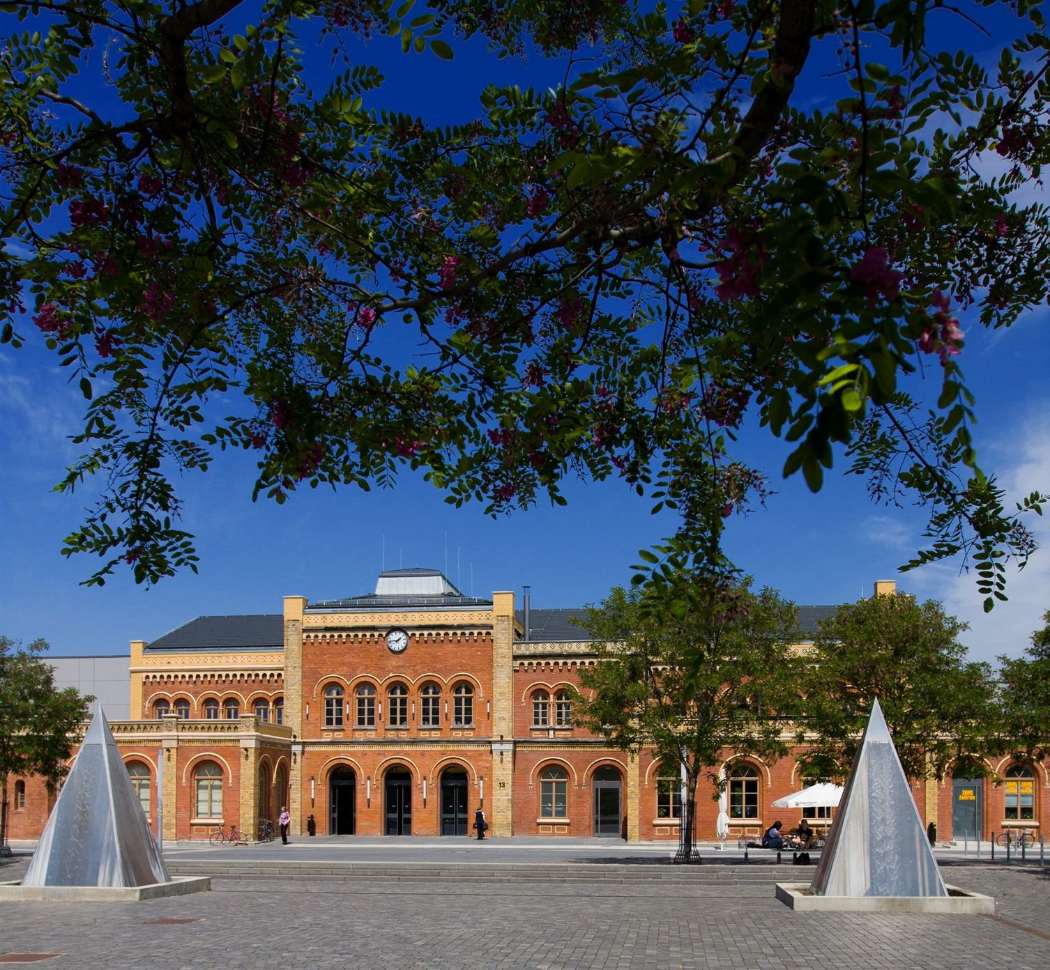 Der Hauptbahnhof in Halberstadt