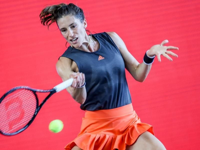 Den deutschen Auftakt am zweiten Turniertag bei den French Open macht Andrea Petkovic. Foto: Andreas Gora/dpa