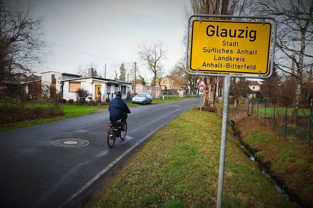 In Glauzig heißen fast alle Straßenzüge „Dorfstraße“ - noch.