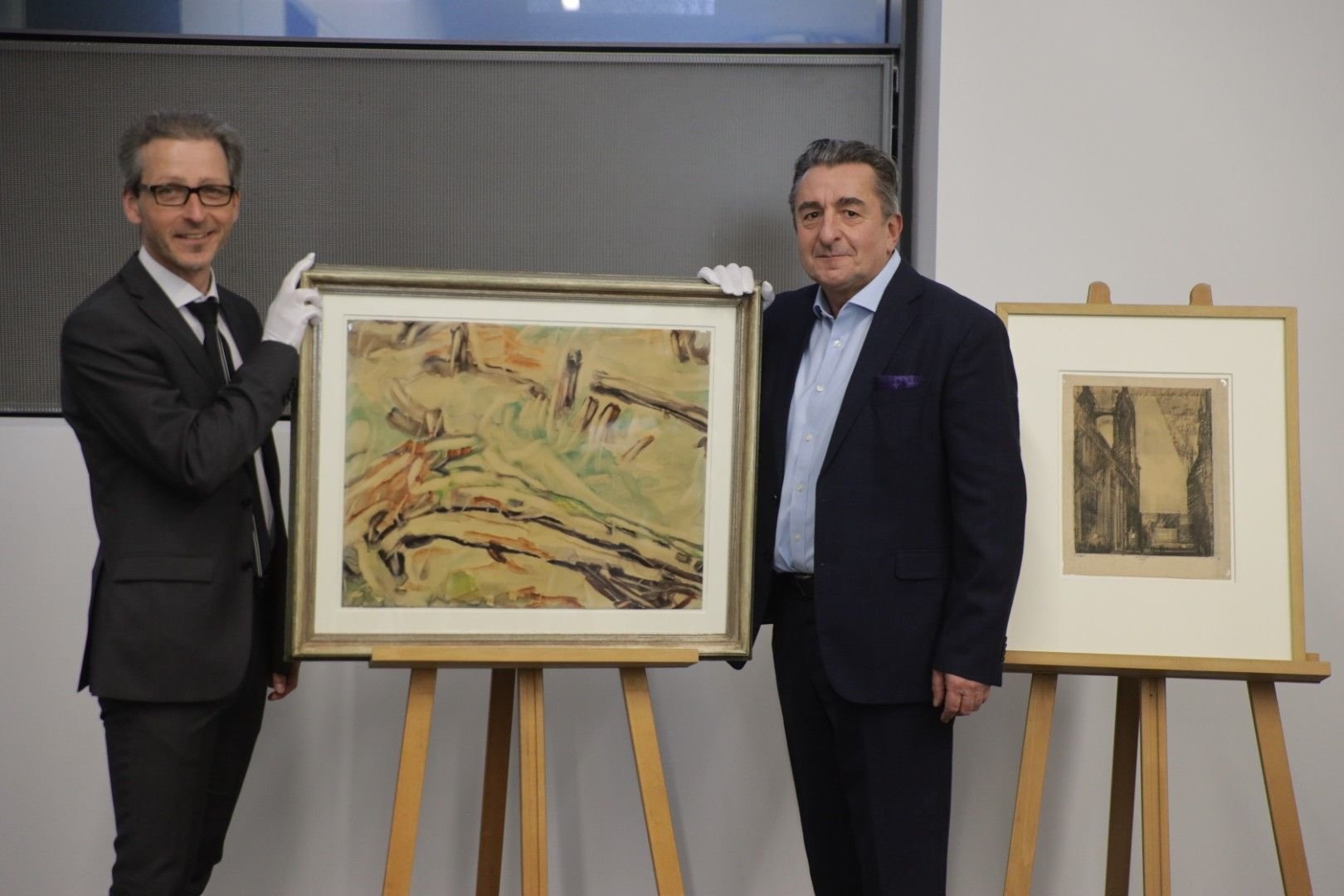 Die Bilder der Maler Lyonel Feininger und Christian Rohlfs galten jahrzehntelang als verschollen.