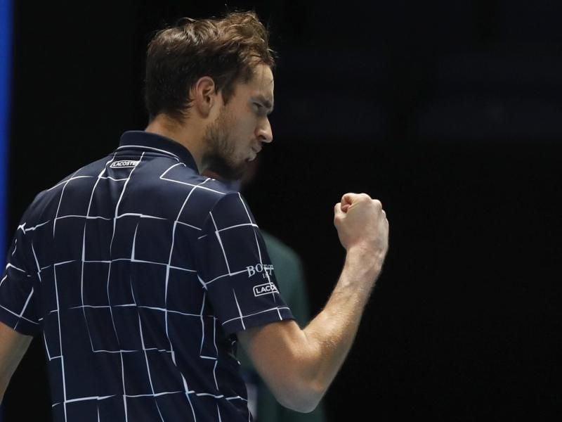 Sieger der ATP Finals 2020: Daniil Medwedew. Foto: Frank Augstein/AP/dpa