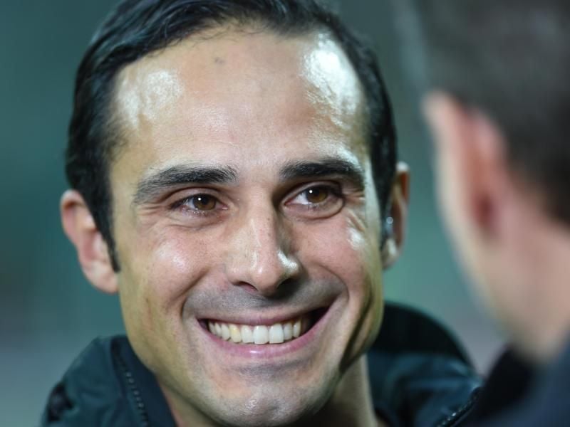 Trainer Alexander Nouri ist begeistert von den Bremern. Foto: Carmen Jaspersen