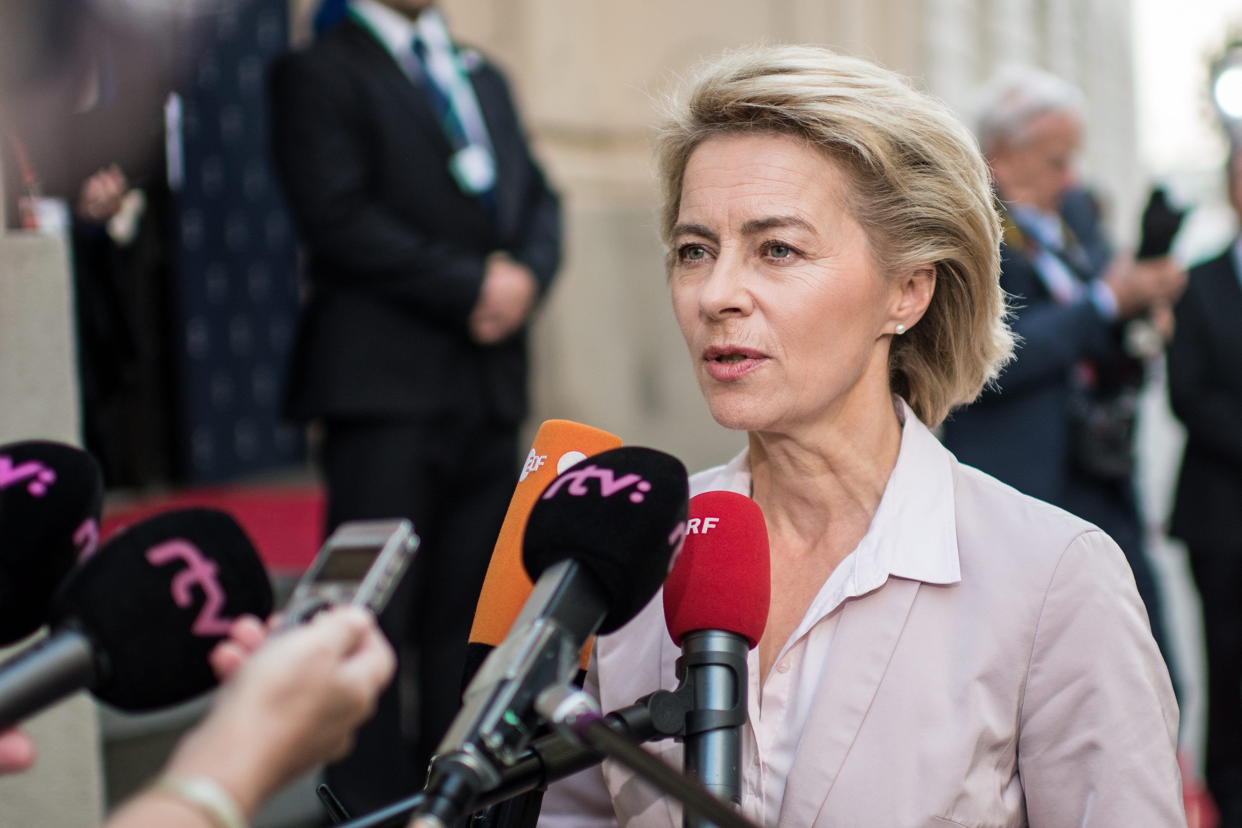 Bundesverteidigungsministerin Ursula von der Leyen.