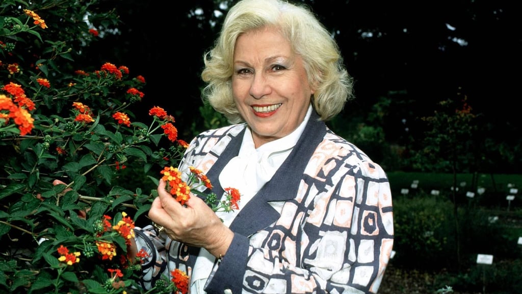 Erika Krause Erika Krause "Du und dein Garten"Moderatorin mit 92