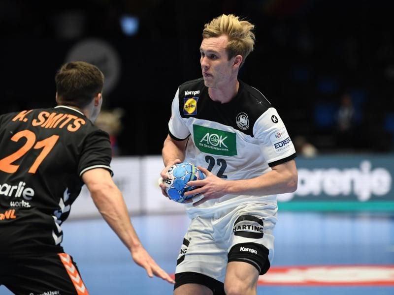 Ist an Covid-19 erkrankt: Handball-Nationalspieler Marian Michalczik. Foto: Robert Michael/dpa-Zentralbild/dpa