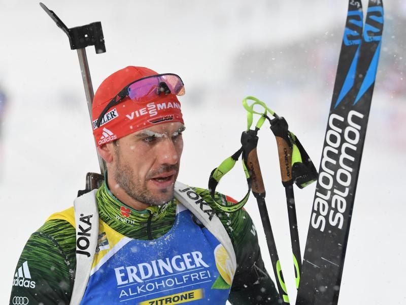 Schaut der Zukunft entspannt entgegen: Biathlon-Ass Arnd Peiffer. Foto: Sven Hoppe/dpa