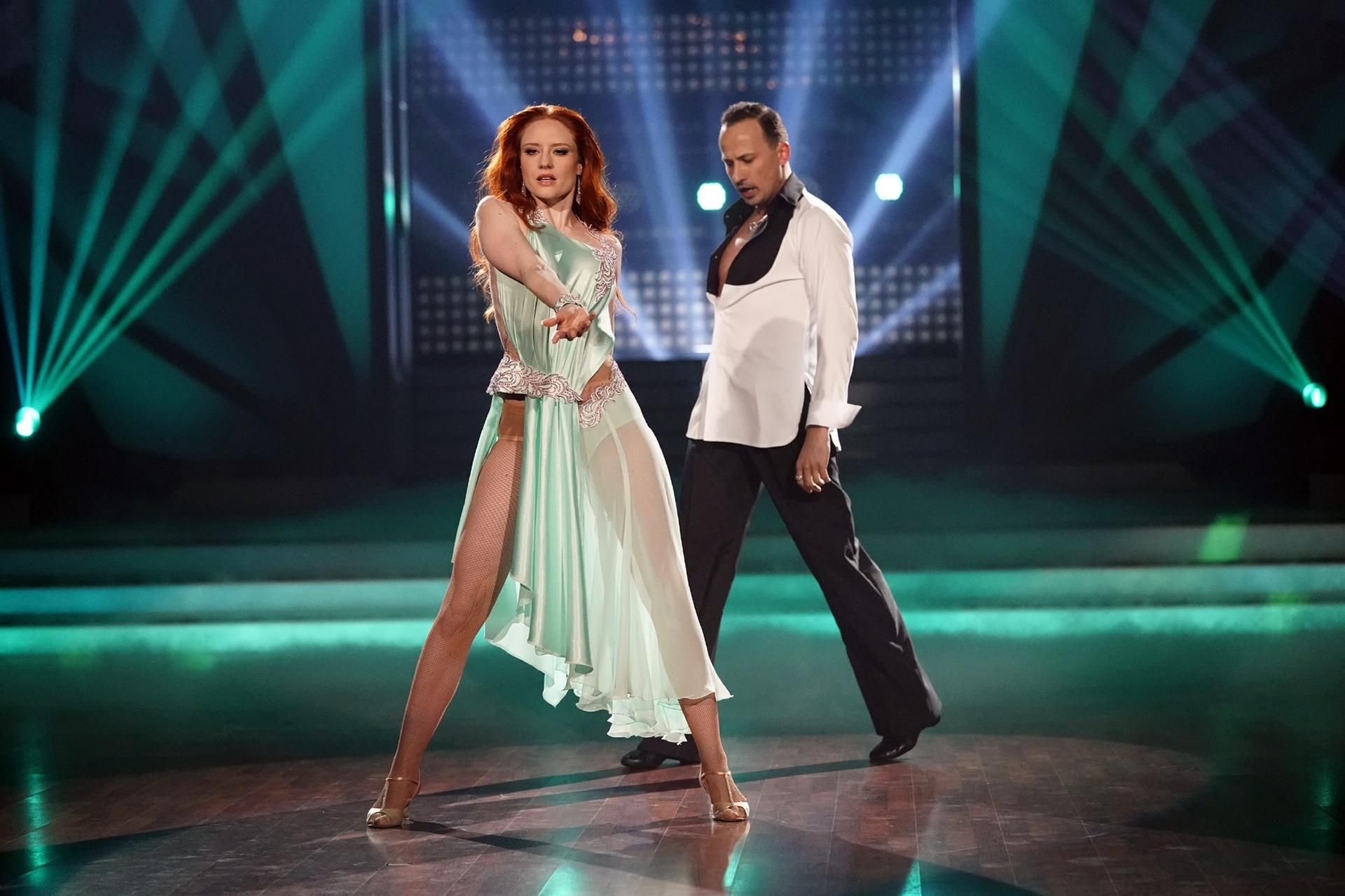 Barbara Meier und ihr Tanzpartner Sergiu Luca werden am Freitag bei „Let's Dance“ aussetzen.