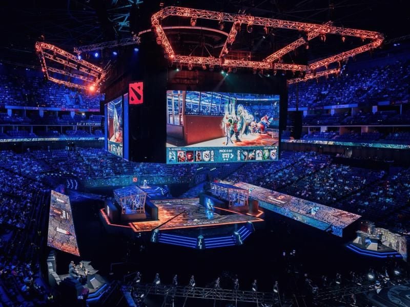 The International 2019 ist die Weltmeisterschaft in Dota 2. Foto: Valve