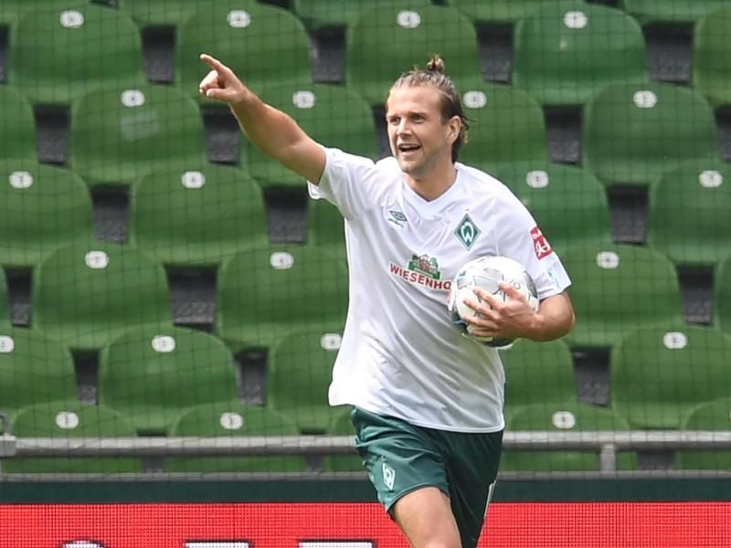Soll für Werder die Tore schießen: Niclas Füllkrug. Foto: Carmen Jaspersen/dpa