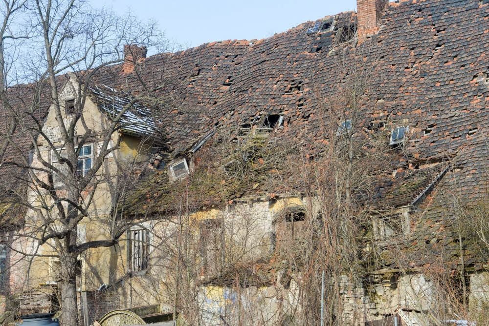 Das alte Rittergut in Werdershausen zerfällt nach und nach.