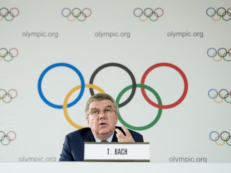 IOC-Chef Thomas Bach kann sich E-Sport im olympischen Programm vorstellen. Foto: Jean-Christophe Bott/KEYSTONE