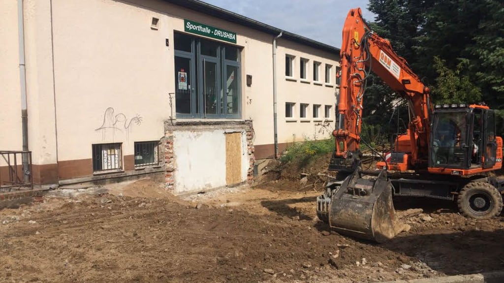 Drushba Halle Drushba Halle So läuft die Sanierung der Hettstedter