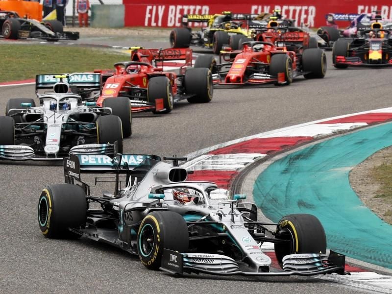 Mercedes-Pilot Lewis Hamilton hat den Großen Preis von China gewonnen. Foto: Andy Wong/AP