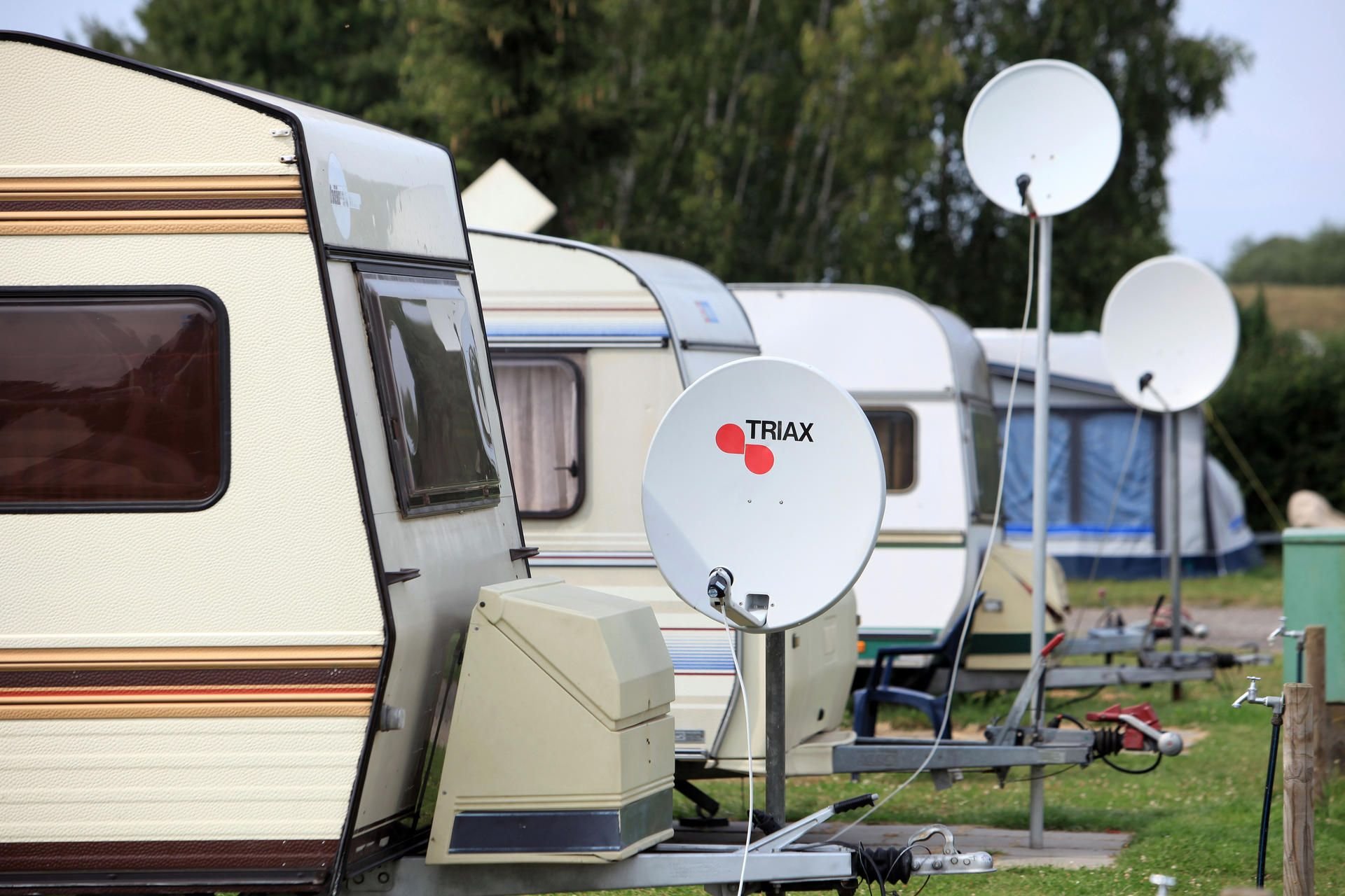 Auf einem Campingplatz in Hamburg ist ein Mann gestorben. (Symbolbild)