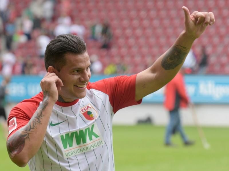 Raúl Bobadilla kommt vom FC Augsburg nach Gladbach. Foto: Stefan Puchner