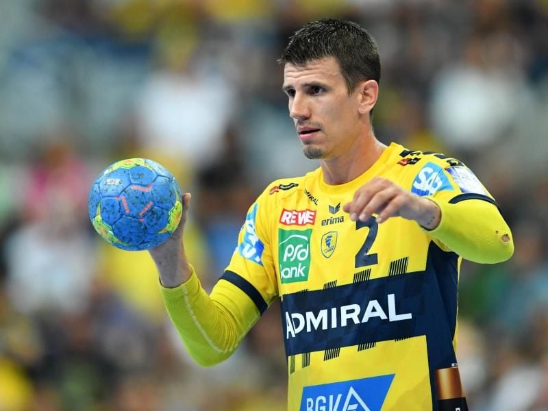 Andy Schmid will mit den Rhein-Neckar Löwen den Supercup gewinnen. Foto: Uwe Anspach