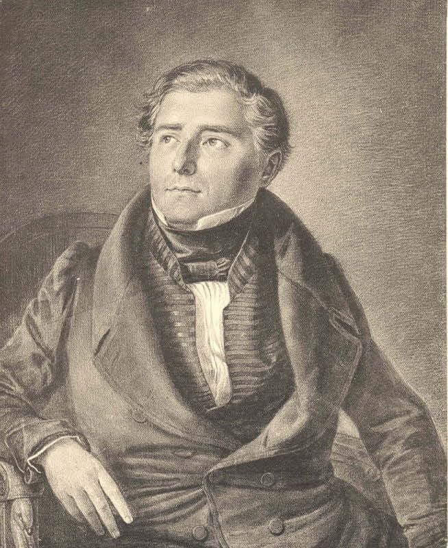 Carl Loewe, nach einem Gemälde von Ludwig Most
