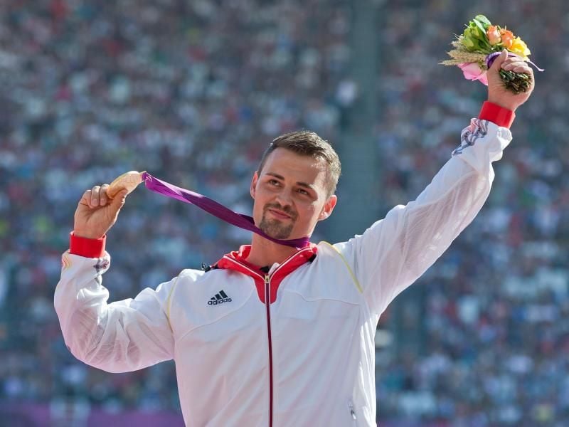 Heinrich Popow gewann in London die Goldmedaille. Foto: Daniel Karmann