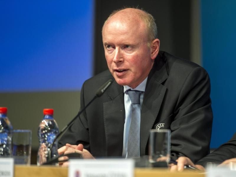 Alasdair Bell schloss nicht aus, dass die Vorwürfe gegen Infantino auf einem Komplott in Fußball-Funktionärskreisen beruhen. Foto: Leo Duperrex/KEYSTONE/dpa