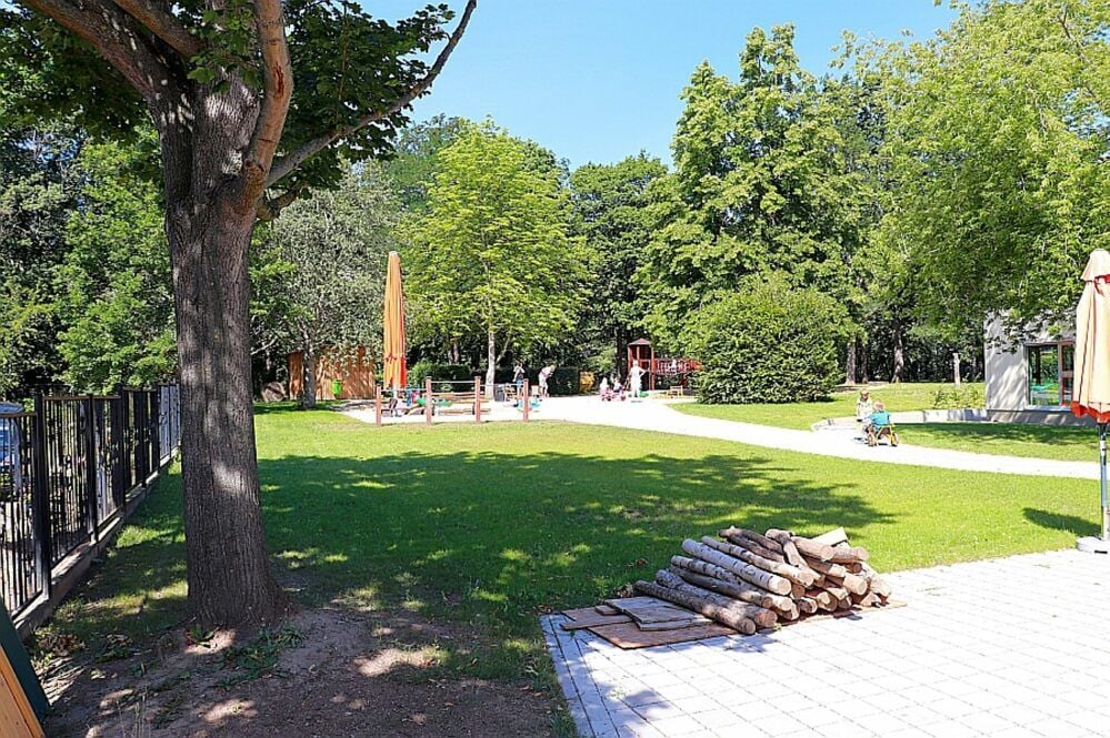 Das neue Außengelände der Kita Süderstadt.