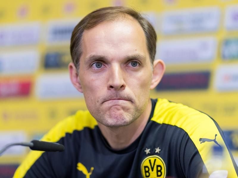 BVB-Trainer Thomas Tuchel ist vom Wirbel im Club mitgenommen.