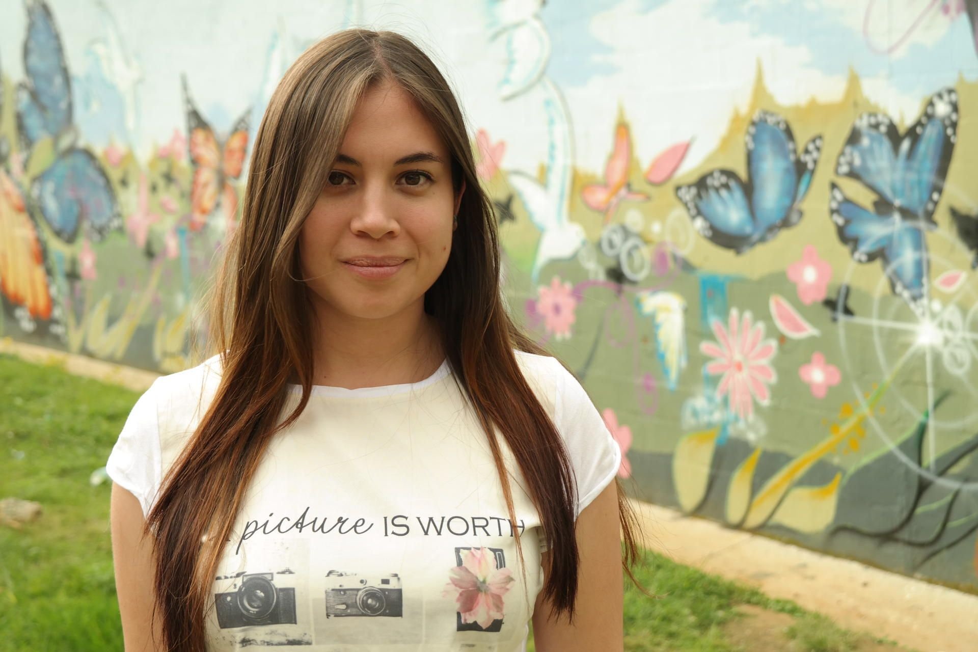 Isa Builes setzt sich für ein neues Medellín ein.
