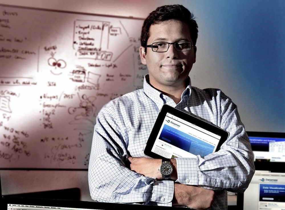 Der IT-Unternehmer Stefan Groschupf hat die Firma Datameer groß gemacht. Nun startet er mit Sales-Hero.