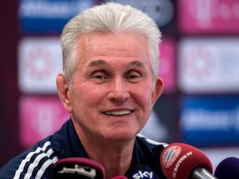 Jupp Heynckes selbst sieht den Zeitpunkt des Titelgewinns „ganz relaxed”. Foto: Sven Hoppe