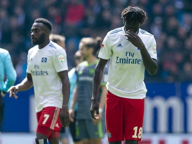 Der HSV ist nur 16. der Rückrundentabelle. Foto: Frank Molter