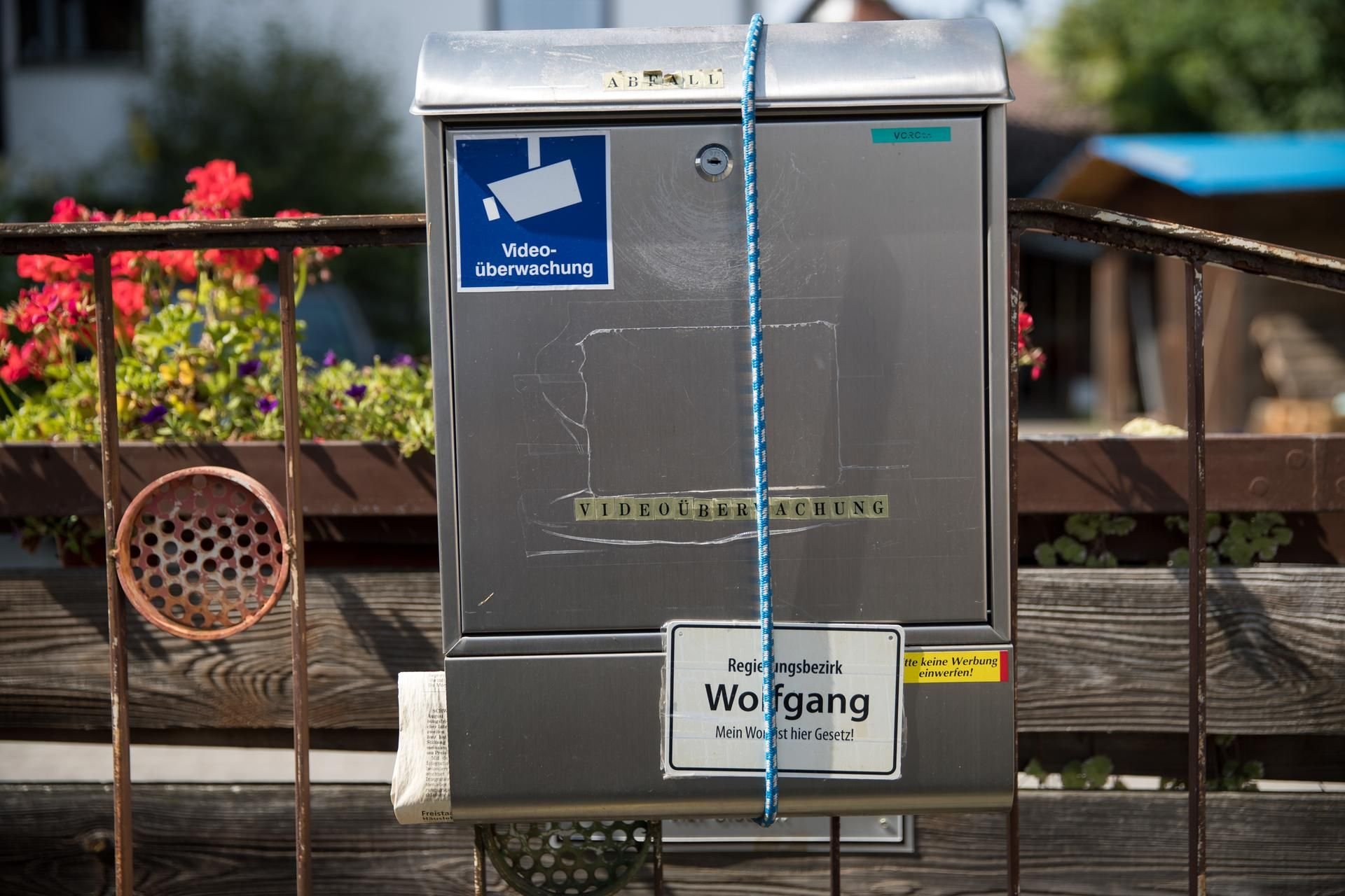 "Mein Wort ist hier Gesetz": Briefkasten "Reichsbürger" von Wolfgang P.