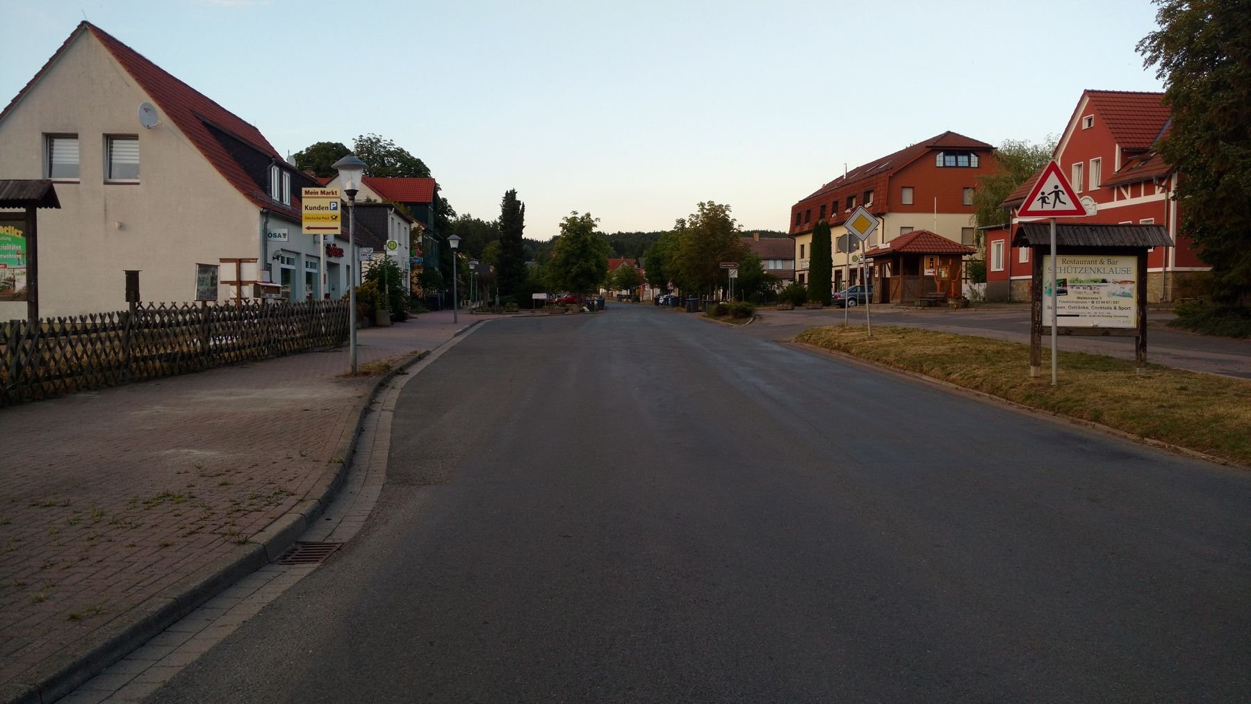 Die Hauptstraße in Friedrichsbrunn wird ab August 2018 in mehreren Abschnitten saniert.